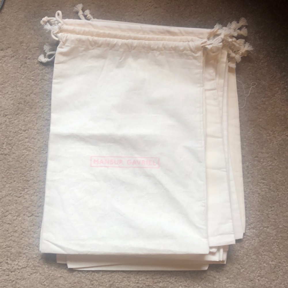 Mansur Gavriel dustbag Qty 18